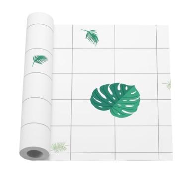 Imagem de Forro PVC Antiderrapante para Armário de Cozinha, Gavetas, Armários, Geladeira e Guarda-Roupas - Tapete Protetor Transparente(Papel de parede-C)