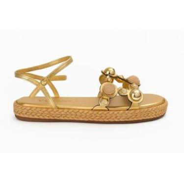 Imagem de Sandália Vicenza Dourado-Feminino