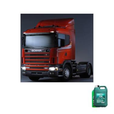 Imagem de Kit Radiador Scania 124 420 + Aditivo Radiador ParaFlu Verde 1L + Água Desmineralizada 5L
