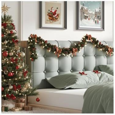 Imagem de Almofada de cabeceira de cunha tamanho Queen para cama e sofá, almofada triangular com capa removível com zíper, embalada a vácuo, rebote rápido, bolsos duplos