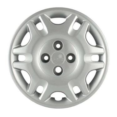 Imagem de Calota 059ca-pta aro 14 prata cubo alto - unidade - GRID PRATA