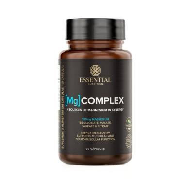 Imagem de Mg Complex 350mg Essential Nutrition 90caps-Unissex