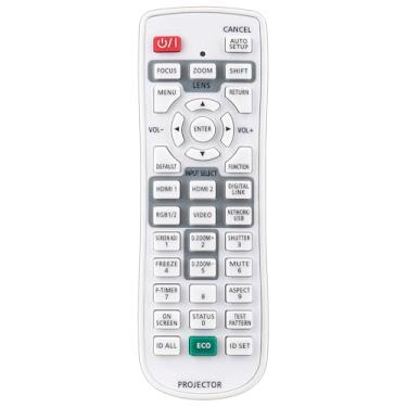 Imagem de Controle remoto de substituição N2QAYA000150 aplicável para projetor Panasonic N2QAYA000167 PT-MW530U PT-MZ570U PT-MZ670U PT-MW630U PT-MW630 PT-MZ670 PT-MZ570 PT-MW530 PT-MZ530 PT-MZ670 Z670L BU7