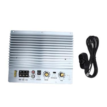 Imagem de Fabater Placa Amplificadora de Som de Carro, Qualidade de Som Clara, Design Elegante, Fácil Instalação para Amantes de áudio de Carro, Liga de Alumínio