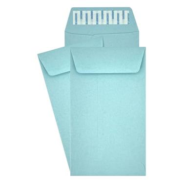 Imagem de Envelope de moeda de 7 moedas da Cahier Depot, 8,89 cm x 16,51 cm, 63,5 kg, 50 unidades, Azul