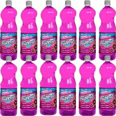 Imagem de Kit 12 Limpador Perfumado Fuzetto Piso CAMPESTRE Secagem Rápida 1 Litr