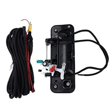 Imagem de Alça da porta traseira do carro com fechadura da câmera 690900C051 substituição para 2007-2013