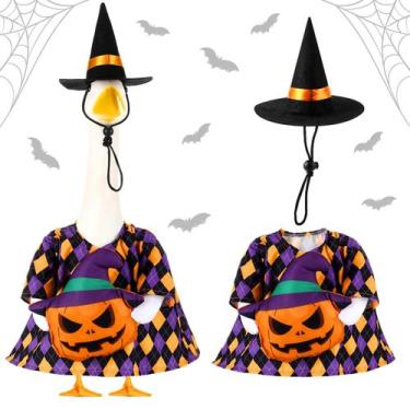 Imagem de Conjunto de roupa Halloween Porch Goose Sanwuta com chapéu de bruxa de