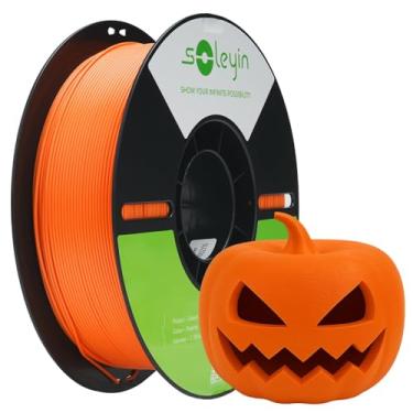 Imagem de Creality Filamento Soleyin Ultra PLA 1,75 mm para Impressora 3D, Velocidade de 300 mm/s, Resfriamento e Modelagem Rápidos, Bobina de 1kg (2,2lb), para Creality Ender K1, K1C Series (Laranja)