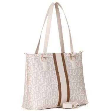 Imagem de Bolsa Feminina Sacola Grande Transversal De Ombro Shopper (white)