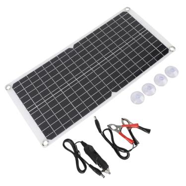 Imagem de Fabater Painel Solar Monocristalino Flexível de 17W 18V 0,94A Porta USB para Acampamento Marítimo de Carro
