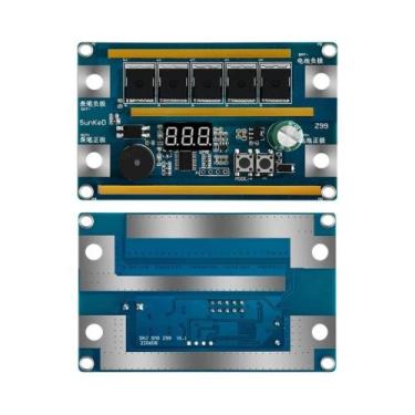 Imagem de Kit De Soldador Digital Ajustável 12V Com 99 Níveis Para Bateria De Lí