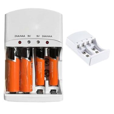 Imagem de Carregador de Pilhas com 2 Pilhas AA e 2 AAA Ley-2059 Lehmox