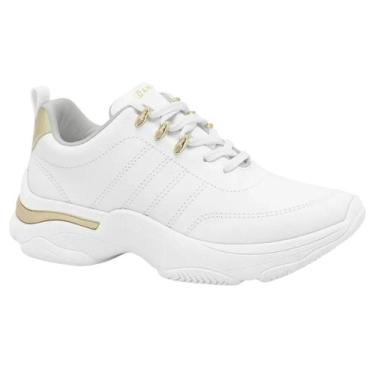 Imagem de Tênis ramarim casual feminino chunky 74202, Branco, 38
