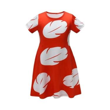 Imagem de Fantasia De Cosplay Lilo E Stitch Para Meninas, Fantasia De Halloween 