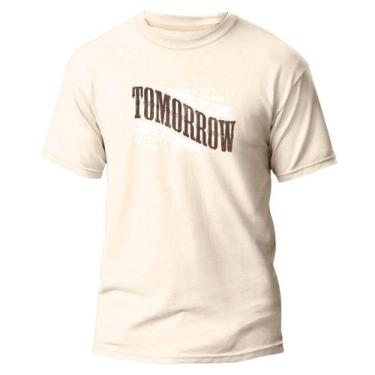 Imagem de Camiseta Básica Algodão Premium Estampa Digital Tomorrow DTF - Pavesi,