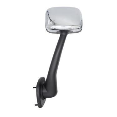 Imagem de Espelho de capô adequado para Freightliner Cascadia 2008-2016, espelhos de capô retrovisor frontal lado esquerdo do motorista (capa cromada, esquerda)