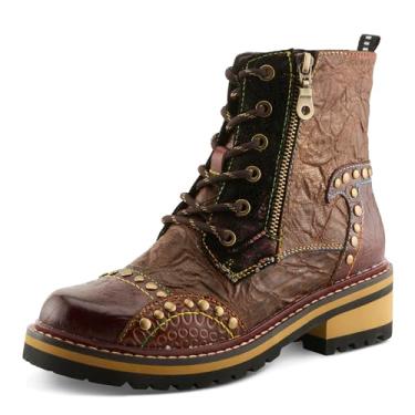 Imagem de Spring Step L'Artiste Bota feminina Rugup, Marrom multi, 38