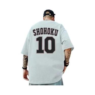 Imagem de Camiseta Masculina Oversize 8XL Com Estampa De Número Dez De Basquete 