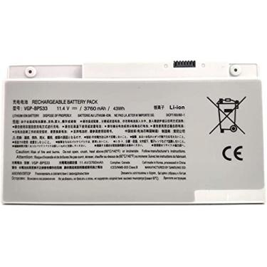 Imagem de VGP-BPS33 Batería para portátil Compatível com SONY VAIO SVT-14 SVT-15 T14 T15 Touchscreen Ultrabooks VGP-BPS33 (11.4V 3760MAH 43WH)