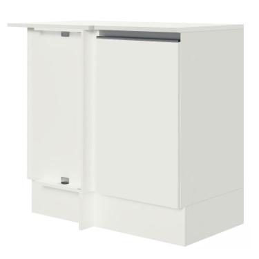 Imagem de Balcão de Canto 100% MDF com Tampo Smart Madesa