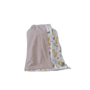 Imagem de Manta Baby Cobertor Bebe Dupla Face Menino Menina 1,15 X