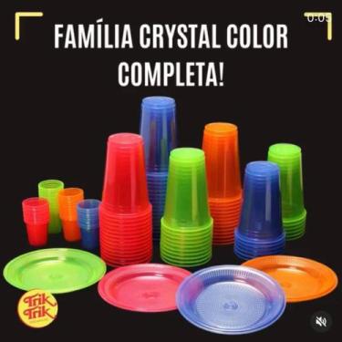 Imagem de Kit Festa Completa Balada Neon Vela Vulcão + Balão 50Pessoas - Trik Tr