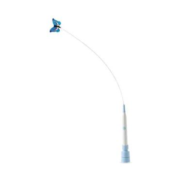 Imagem de Brinquedo Elétrico Para Gatos Com Ventosa E Borboleta Voadora, Varinha