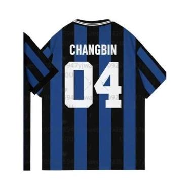 Imagem de Camiseta Oversize De Manga Curta Para Fãs Do Álbum Kpop Stay Karma Fel