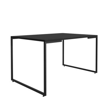 Imagem de Mesa Para Computador Escrivaninha Industrial Porto 135cm Preto - D'Rossi