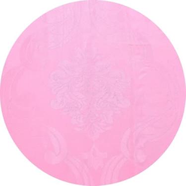 Imagem de Tecido Jacquard Jacar Medalhão Adamasco ou Adamascado Brocado 2,80 Metros de Largura Para Toalha de Mesa, Cortina, Forrar Almofada Cadeira Sofá 1 metro (Rosa016)