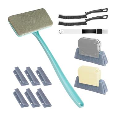 Imagem de Escova de limpeza de janela, escova de limpeza de tela de tela - Raspador removível de longo para banheiro, argamassa, casa, azulejo, ventilação interna, teto, cozinha