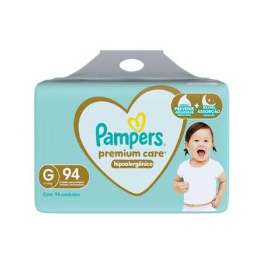Imagem de Fralda Descartável Infantil Pampers Premium Care G Pacote 94 Unidades