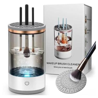 Imagem de Higienizador e Limpador de Pincéis de Maquiagem Elétrico - Kapbom, Cin