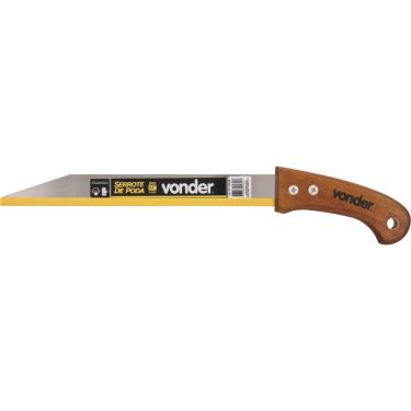 Imagem de Serrote de poda reto 12" 6d cabo madeira - Vonder