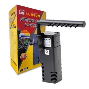 Imagem de Filtro Bomba Interno HJ-111B Sunsun 200 L/h Aquário 40 L, 220V