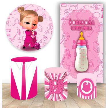 Imagem de Trio Capa Cilindro Vest Fácil Poderosa Chefinha 1 Kit Painel - Fantasi