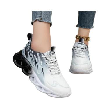 Imagem de Tênis Femininos Modernos Para Corrida, Leves, Com Malha, Solado Macio,