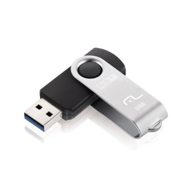 Imagem de Pen Drive Multilaser Pd989 Twist 32 Gb Usb 3.0 Preto