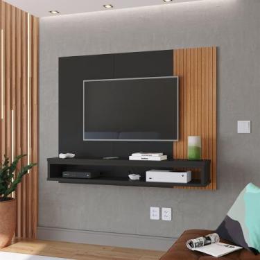 Imagem de Painel Pra Tv Ripado 32" Polegadas Smart Led Plus Modelo Madri Cores D