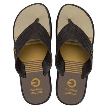 Imagem de Chinelo Cartago Montreal Listrado Casual Masculino-Masculino
