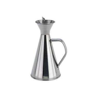Imagem de Galheteiro com Bico Jarra Aço Inox Dispenser de Azeite 250ml - WECK