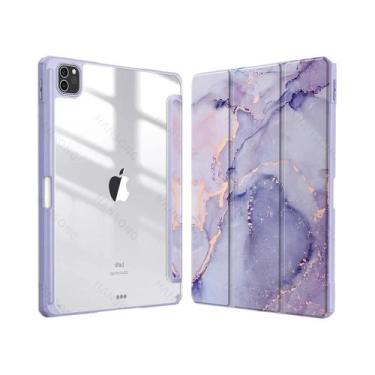 Imagem de Capa Compatível Com iPad Air 4 5 7 8 9 pro M2 M4 Mini 6 7 De 10.9 11 1