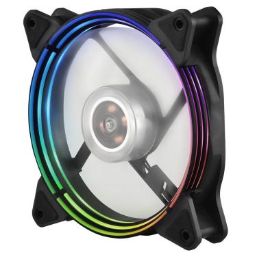 Imagem de Cooler para PC F12RGB 12cm com Led Rgb Fluxo de Ar Silencioso para Gabinete Evus