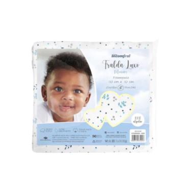 Imagem de Fralda De Pano Bebê Luxo Estampada 5 Unidades Incomfral Cor:Masculino,