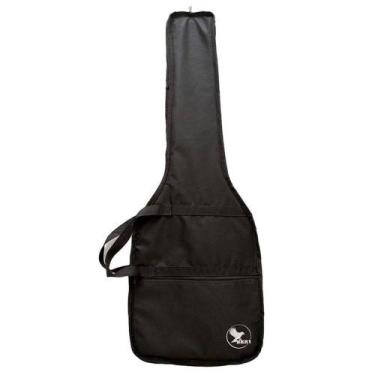 Imagem de Capa para Guitarra Luxo Nylon 600 com Proteção Acolchoada e Bolso para