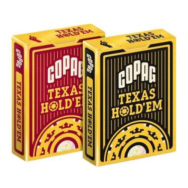 Imagem de Baralho de Poker Copag Plástico Texas Hold'em