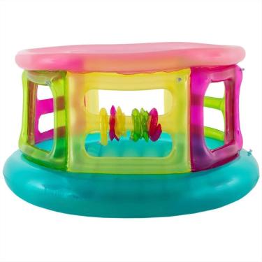Imagem de Pula Pula Inflável Jilong Kids Play - Duas Entradas - PVC - Suporta 50kg - Colorido - 21-51012