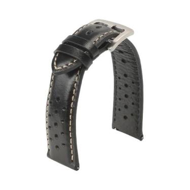 Imagem de Pulseira De Relógio Unissex Premium Em Couro Genuíno Com Liberação Ráp
