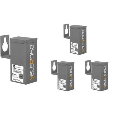 Imagem de Reator para lâmpada vapor sódio/metálico 400w 220v(uso externo) kit4 -